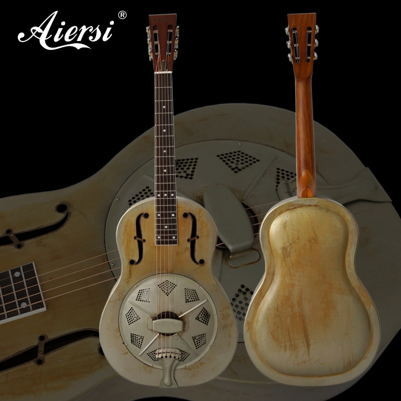 China Aiersi A39SVA Plated Steel Body with Vintage Aged Finish