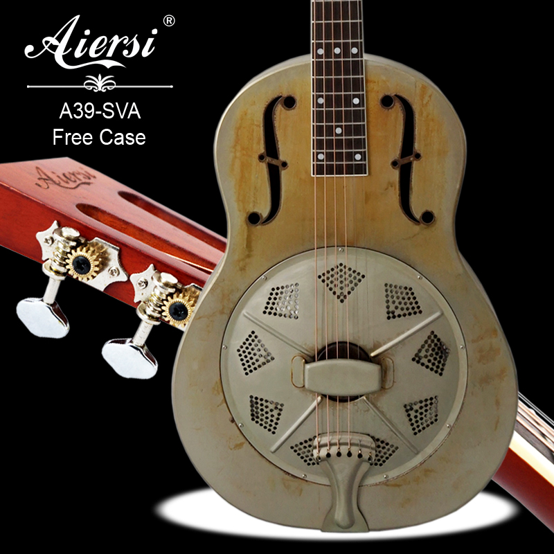 China Aiersi A39SVA Plated Steel Body with Vintage Aged Finish