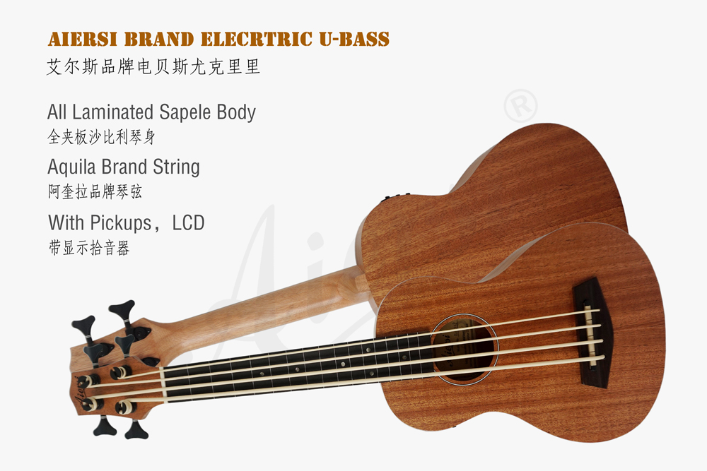 aiersi brand electric bass ukulele for sale (1)
