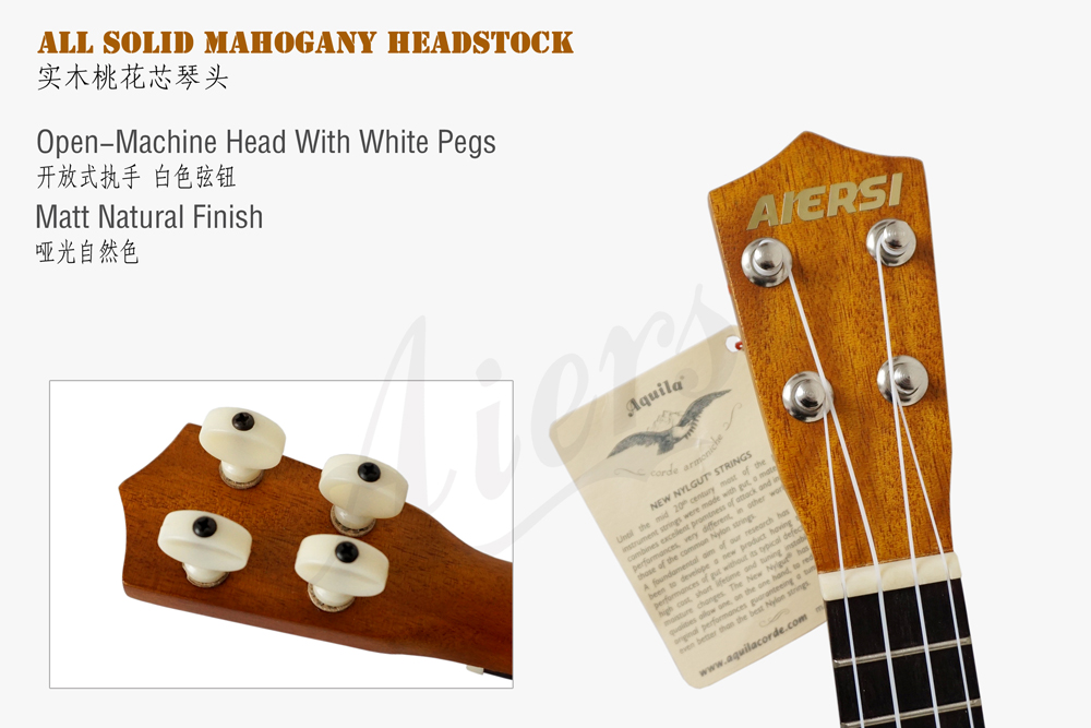 Aiersi brand 17 inch pocket soprano ukulele (4)