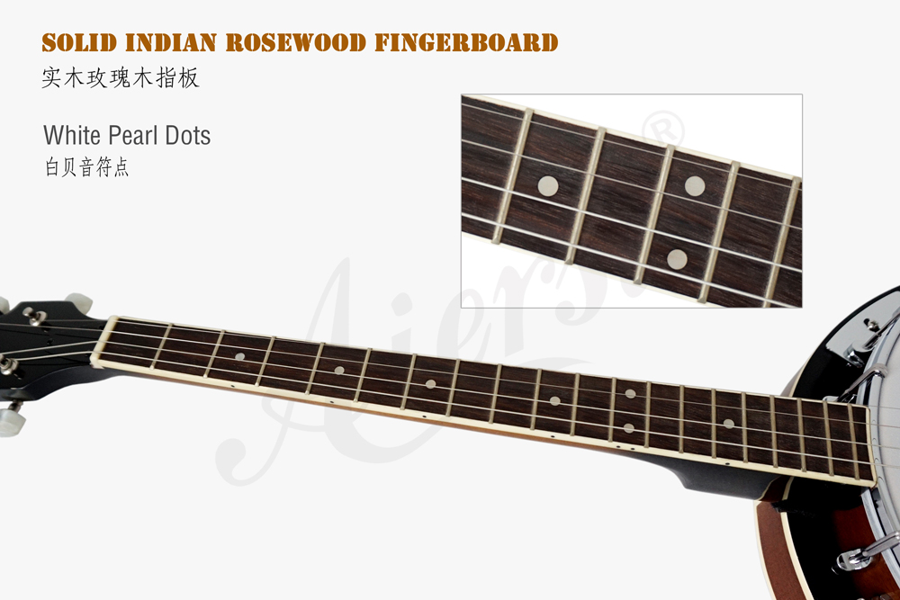 Aiersi brand Fiberboard for high quality 4-string banjo