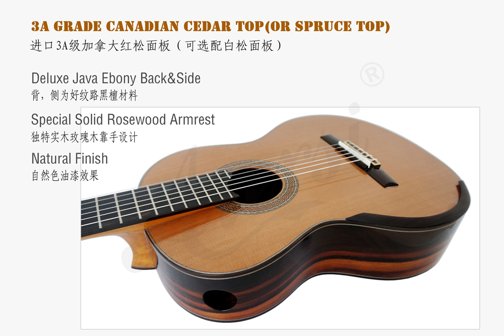 China aiersi brand smallman classical guitar for sale (5)