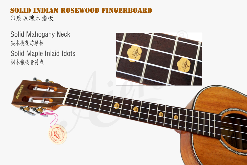 aiersi brand 26 inch fingerstyle acoustic tenor ukulele (3)