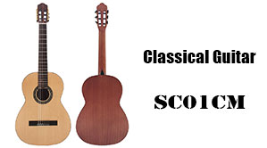 All Plywood Spruce Top Mahogany Body Classical Guitar SC01SM