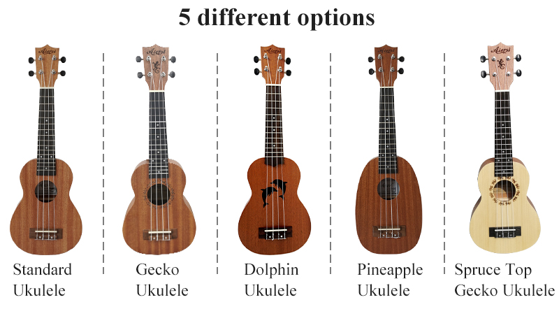 Types of Ukuleles