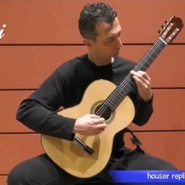 Guitar Cover for Aiersi Hauser Replica Classical Guitar SC093F by Mr.Salvatore Seminara