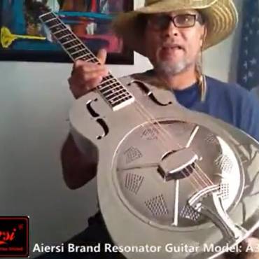 Buyer Review for Lefty Aiersi Brass Resonator Guitar A38BCH
