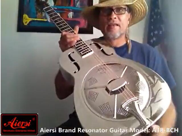 Buyer Review for Lefty Aiersi Brass Resonator Guitar A38BCH