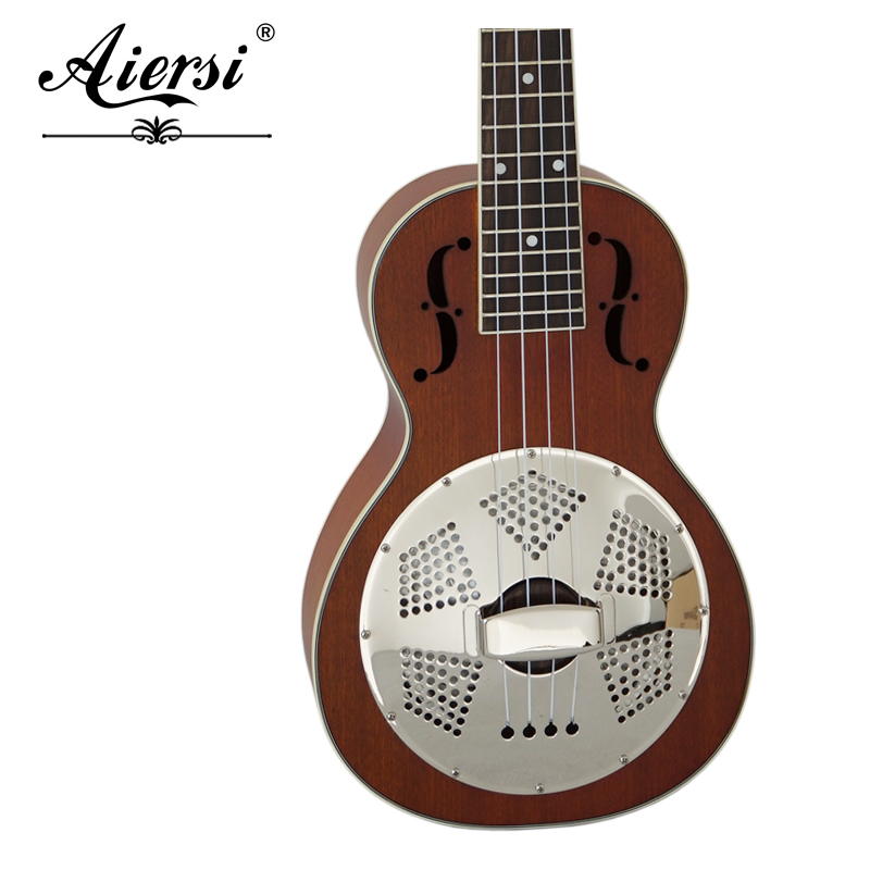 26 Inch Tenor Mahogany Resonator Ukulele