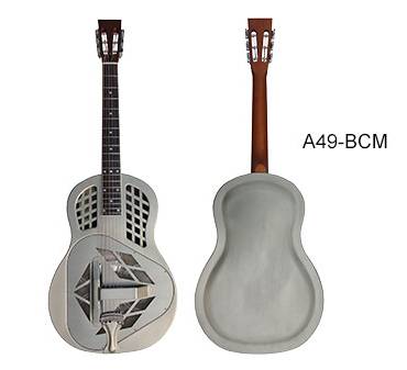 Matt Finish Tricone Resonator Guitar A49BCM