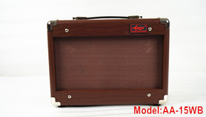 China Aiersi Vintage Design Acoustic Guitar Amplifer 15 Watts Model AA-15WB