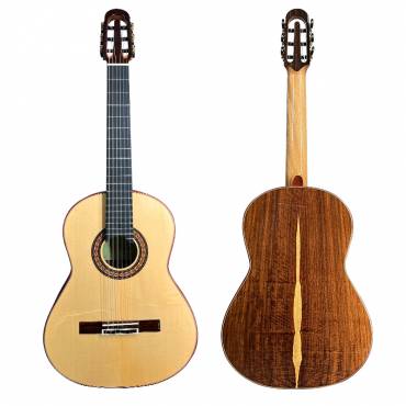 Yulong Guo A-Echoes Double Top Classical Guitar