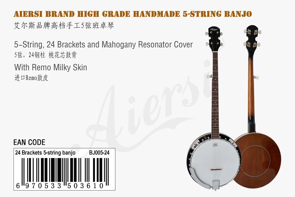 aiersi brand 5-string banjo for sale
