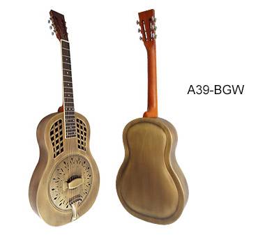 Duolian Vintage Golden Resonator Guitar A39BGW