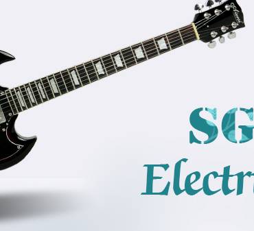 Aiersi Brand Colour All Solid Body SG Style Electrical Guitar Model SG100