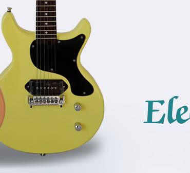 Aiersi Brand Cutway Junior Style LP Style Electric Guitar Model LP17