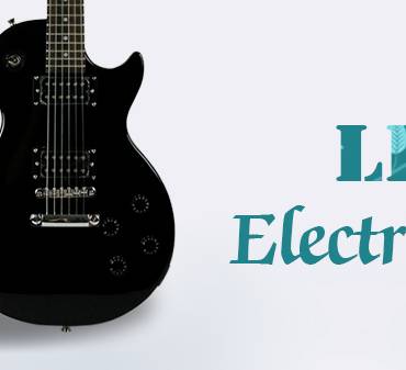 Aiersi Brand Colour Junior Solid Body LP Style Electric Guitar Model LP19