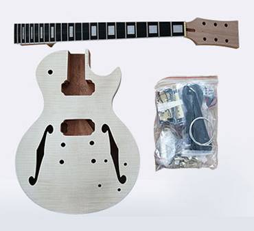 F Hole LP Electric Guitar Kit EK004F
