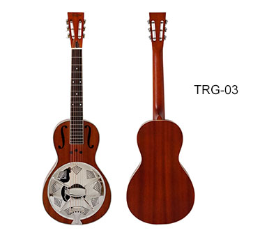 Mahogany Parlour Resonator Guitar TRG03