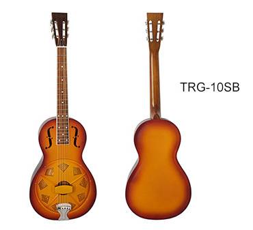 Sunburst Parlour Resonator Guitar TRG10SB