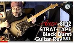 Buyer Review Aiersi Stratocaster Guitar ST11 Demo By Joseph