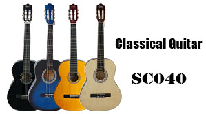 Cheap Price Colour Lindenwood Starter Classical Guitar SC040