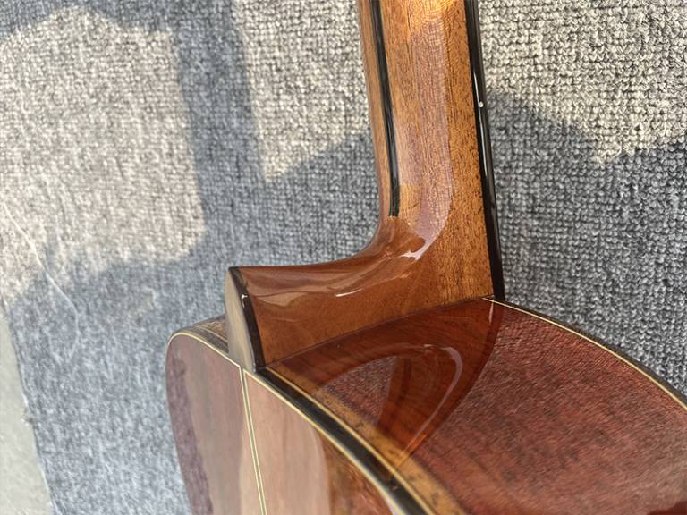 All Solid Padauk Body Classical Guitar Aiersi Guitar Bass Ukulele