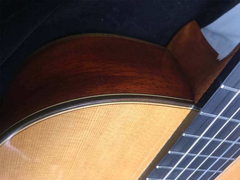 All Solid Padauk Body Classical Guitar Aiersi Guitar Bass Ukulele