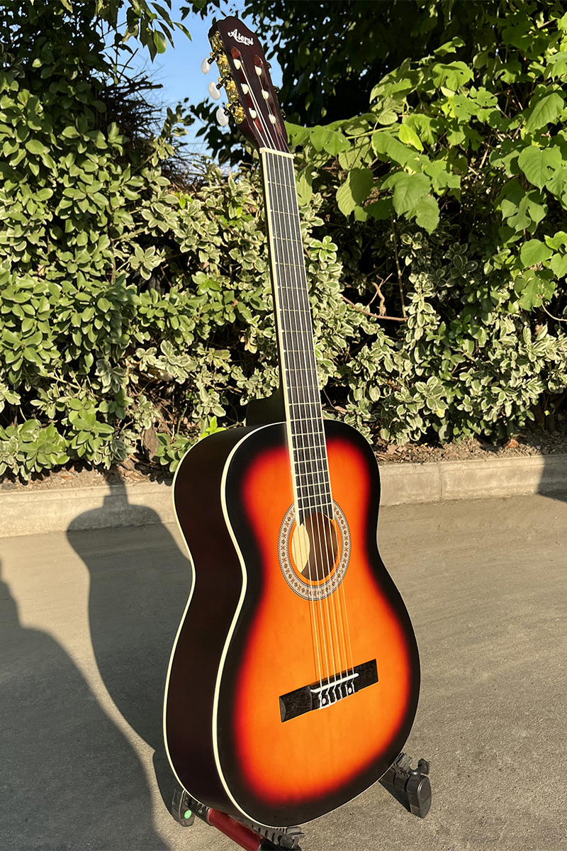 aiersi sunburst guitar