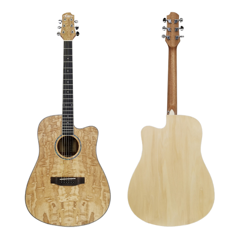 41 Inch Dreadnought Cutaway Colour Alder Wood Acoustic Guitar