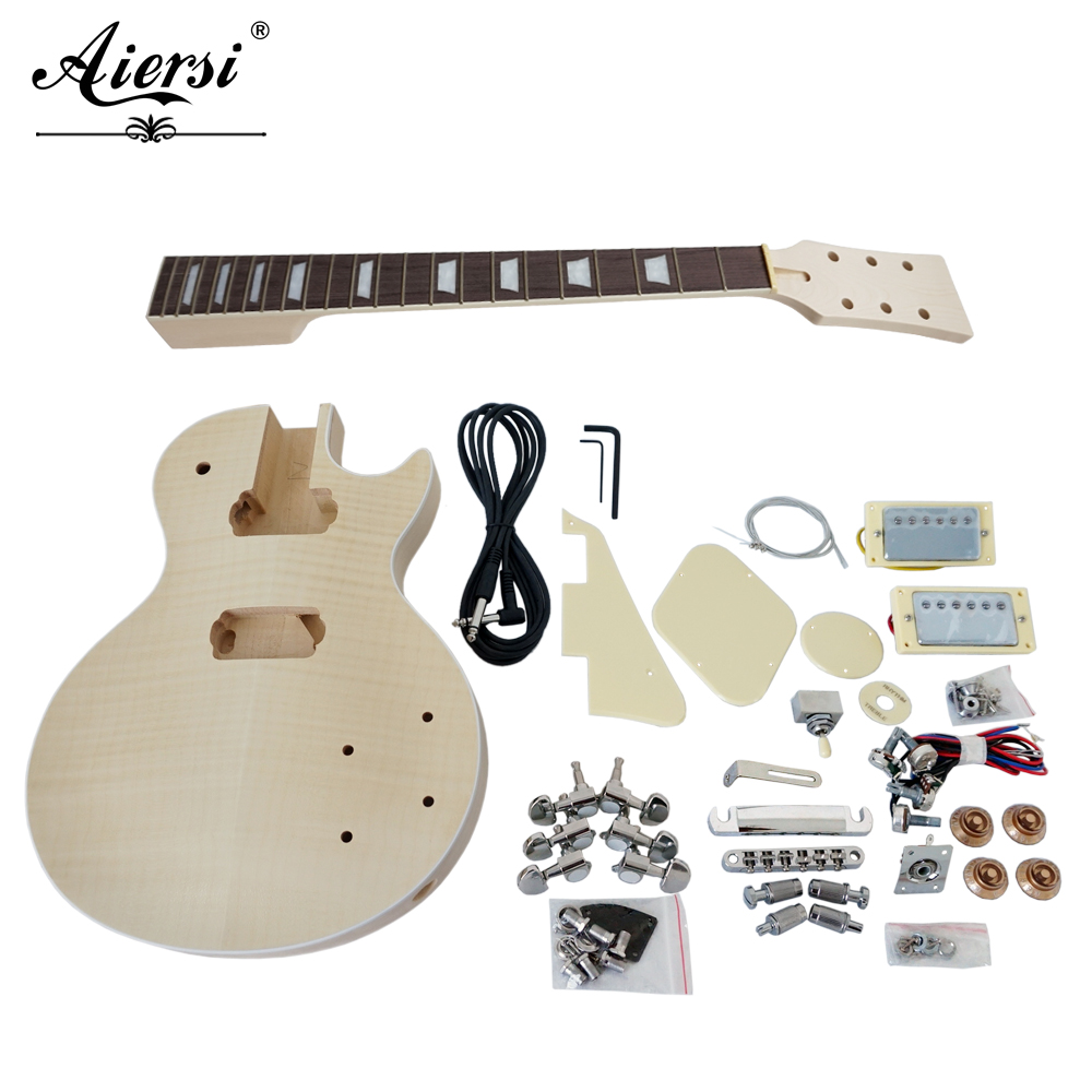 LP Electric Guitar Kit  Aiersi Brand Guitar Bass Ukulele Store