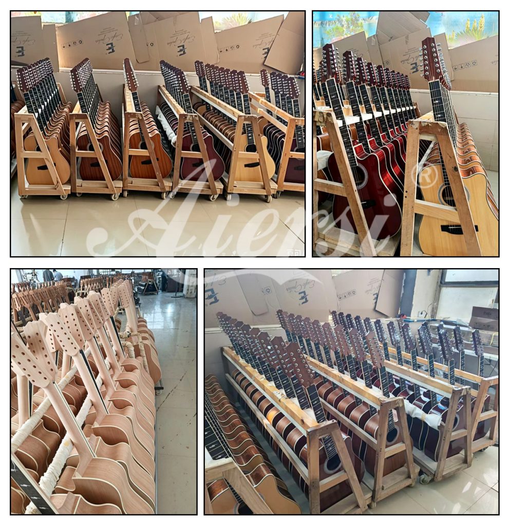 China Leading Aiersi brand Electric 12 String Acoustic Guitar Factory,Custom Service,Online Store