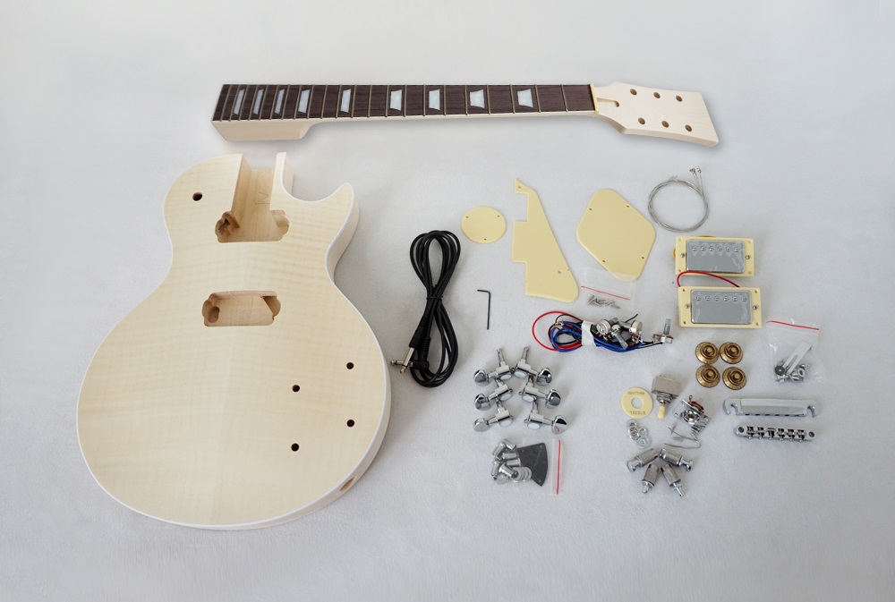 Lp kit. Набор для сборки электрогитары. Комплект для сборки электрогитары из Китая. Aiersi LP-24