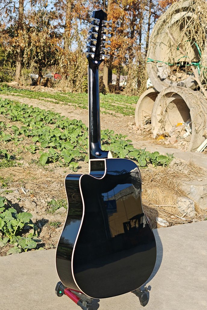 aiersi black 12 string electric acoustic guitar (3)