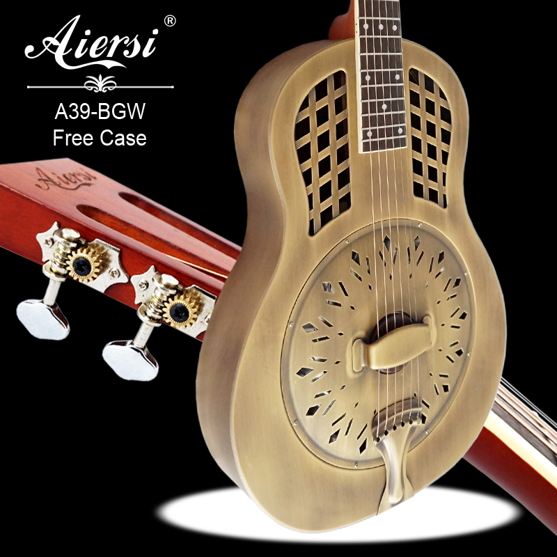 Aiersi resonator guitar clearance for sale