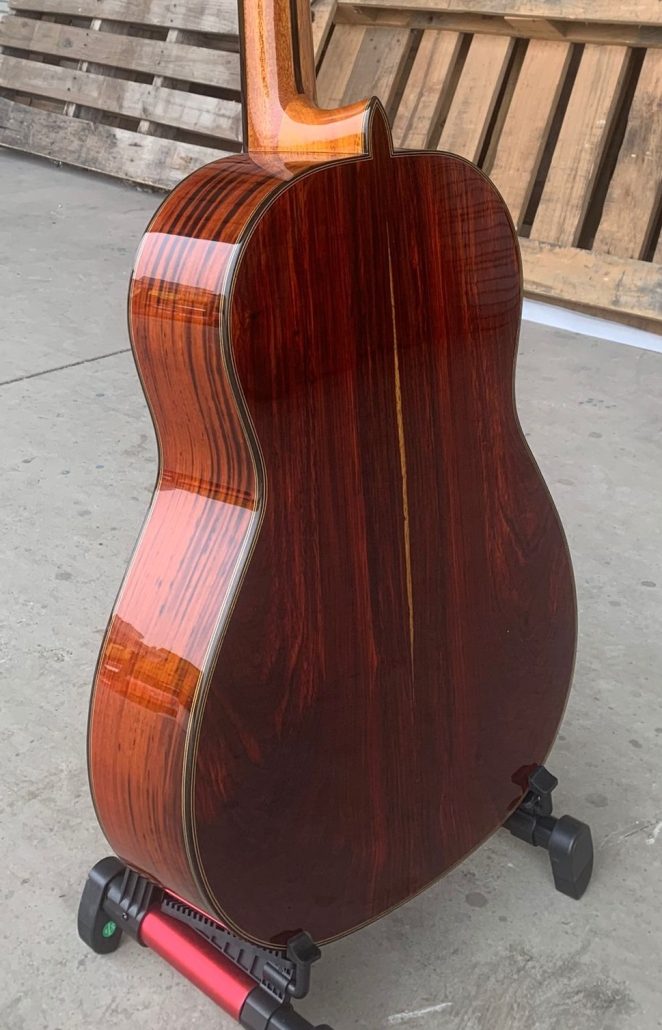 Glossy All Solid Spruce Top Cocobolo Classical Guitar