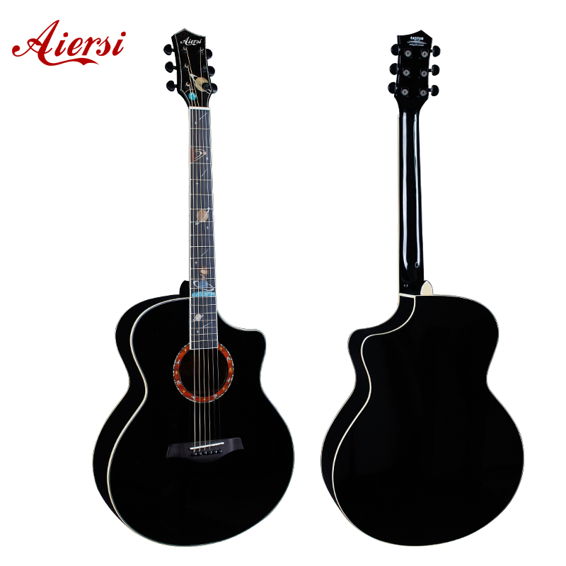 Glossy Spacestar Design Acoustic Guitar AIERSI