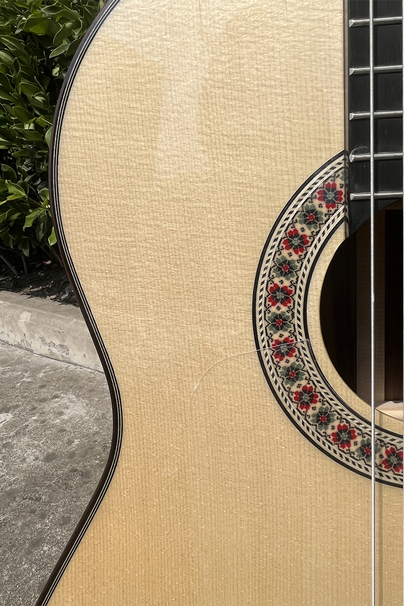 vintage flamenco guitar aiersi (3)