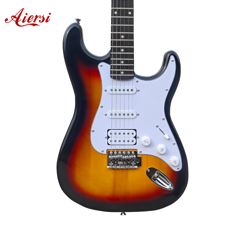 Sunburst Colour Strato Electric Guitar