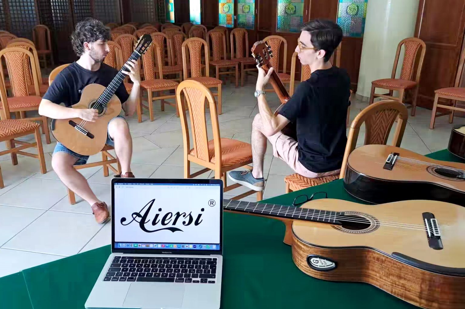 All Solid GA Acoustic Guitar Aiersi Guitar