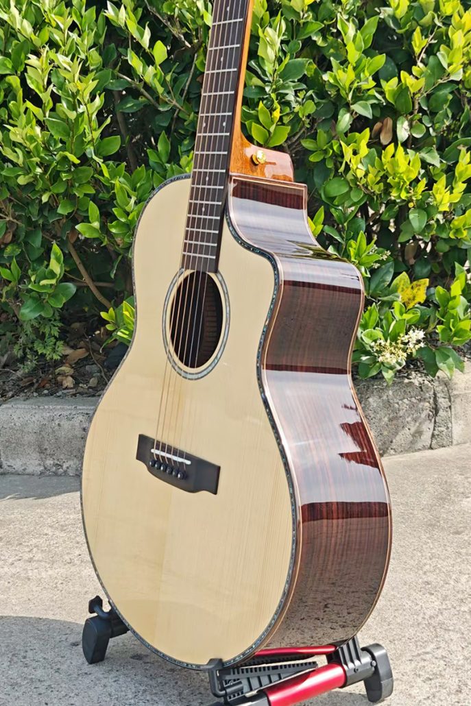 45MM Width Nut All Solid JF Style Acoustic Guitar