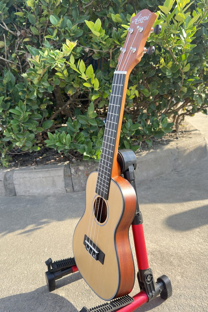 Super Thin Arch Body 24 Inch Concert Ukulele