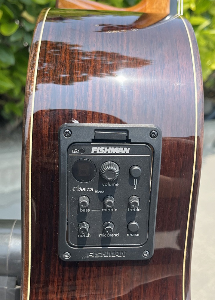 Model PSY-JAA-RAA,Fishman brand Clásica Blend with S-Core Classical pickup and endpin jack for Aiersi Handmade Classical Guitar