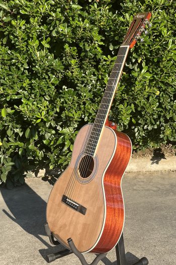 All Solid Spruce Top Mahogany Body Parlour Acoustic Guitar