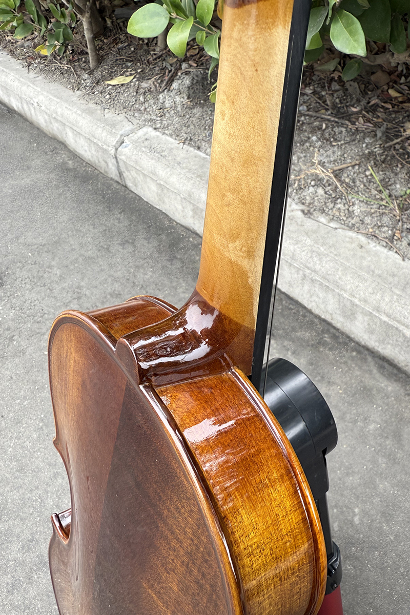 red brown spraying flame violin (10)