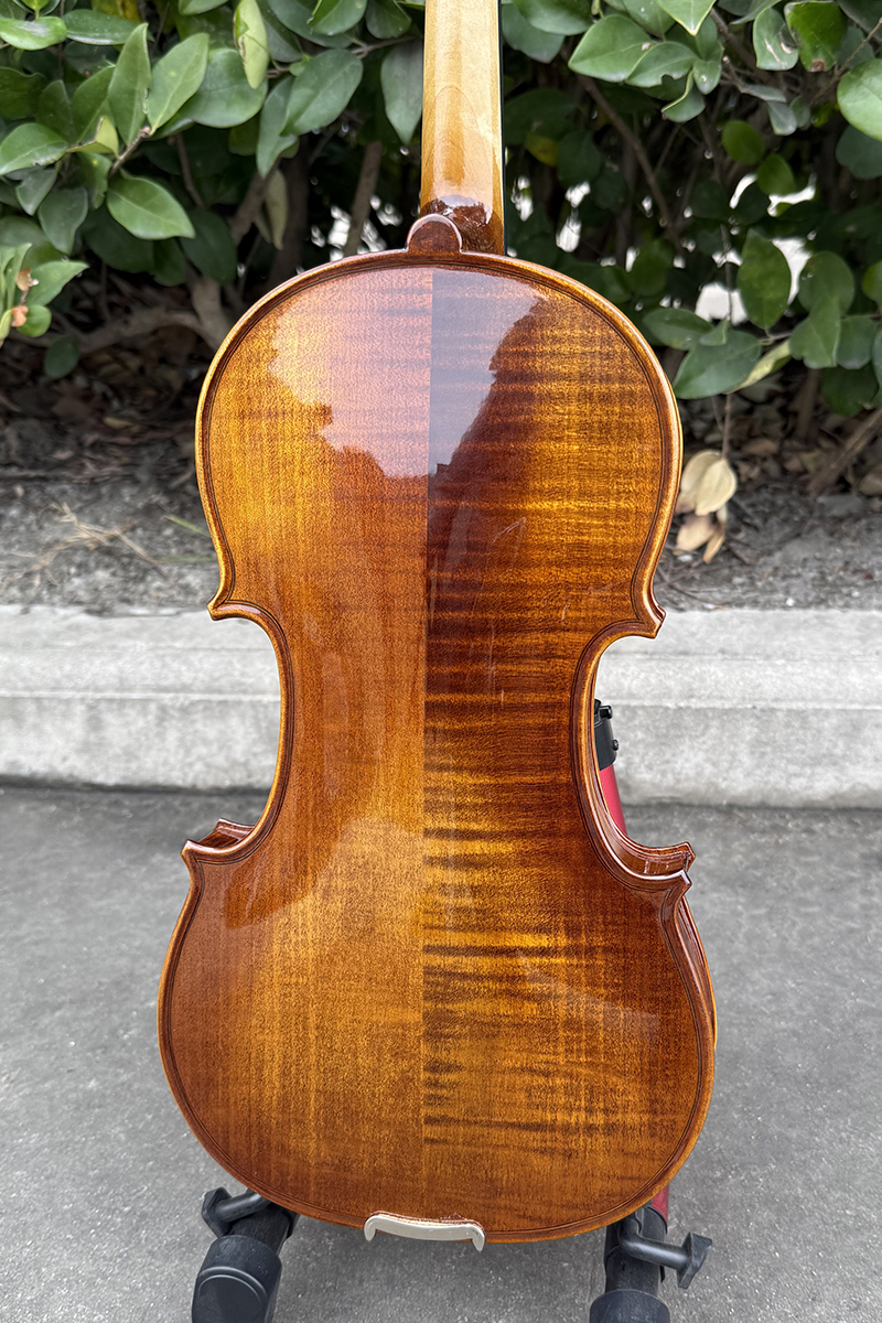red brown spraying flame violin (7)